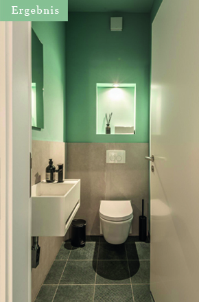 bathroom after